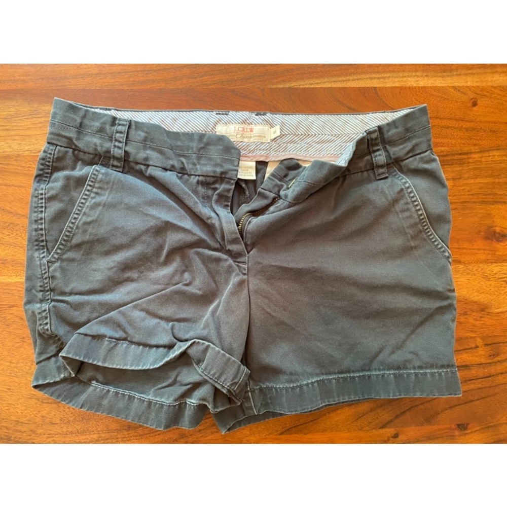 Jcrew chino shorts - gray